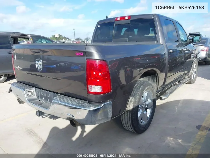 1C6RR6LT6KS526153 2019 Ram 1500 Classic Lone Star 4X2 5'7 Box