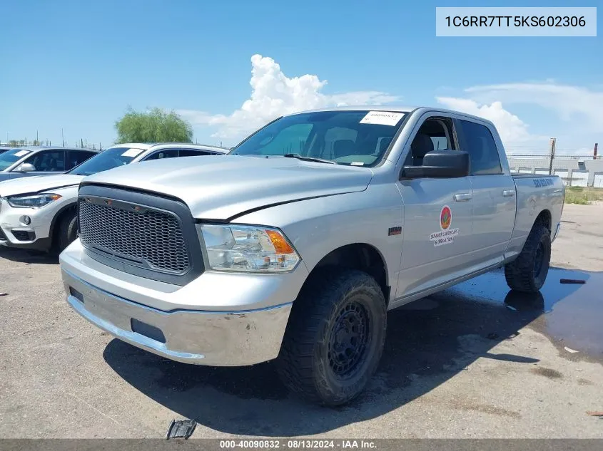 2019 Ram 1500 Classic Slt VIN: 1C6RR7TT5KS602306 Lot: 40090832