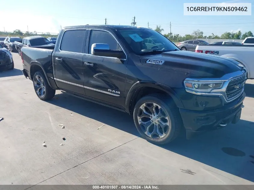 2019 Ram 1500 Limited 4X2 5'7 Box VIN: 1C6RREHT9KN509462 Lot: 40101507