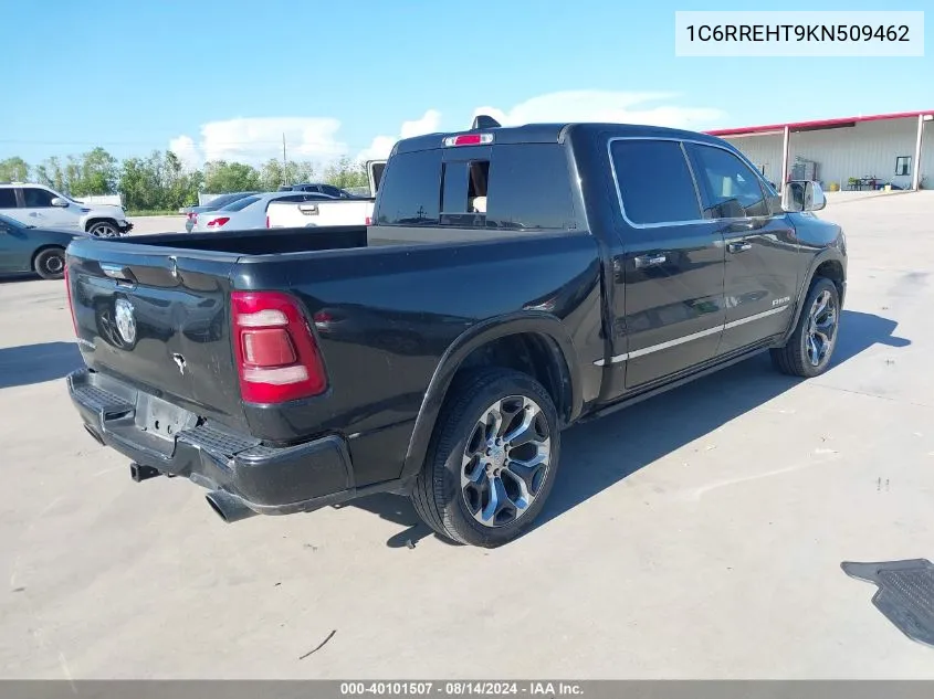 2019 Ram 1500 Limited 4X2 5'7 Box VIN: 1C6RREHT9KN509462 Lot: 40101507