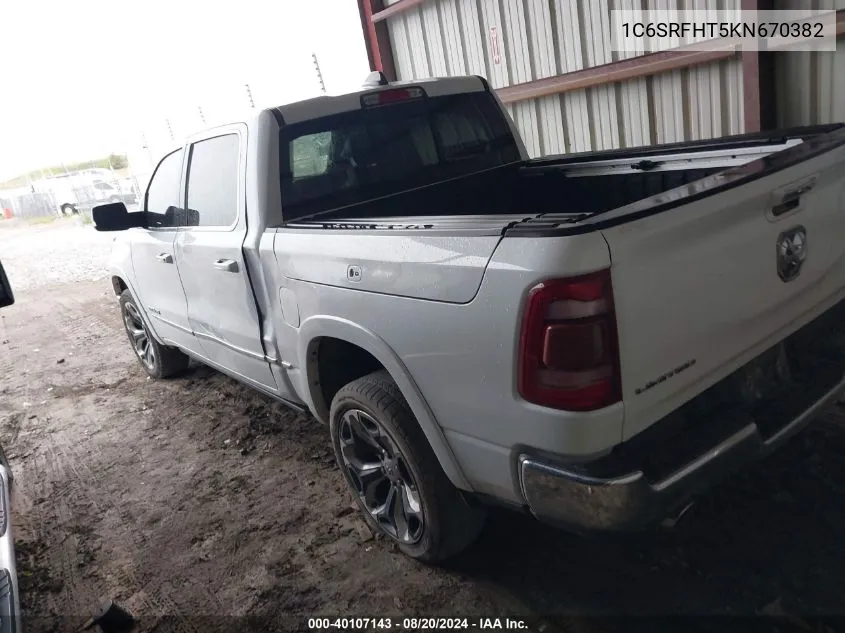 1C6SRFHT5KN670382 2019 Ram 1500 Limited