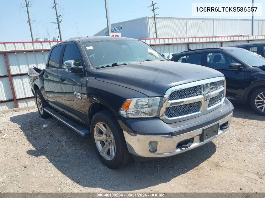 2019 Ram 1500 Classic Slt VIN: 1C6RR6LT0KS586557 Lot: 40139294