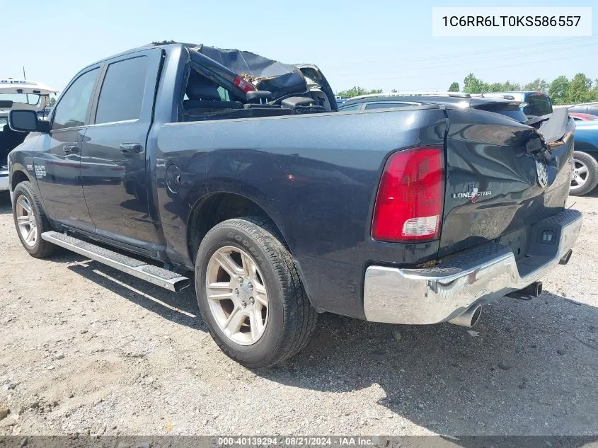 2019 Ram 1500 Classic Slt VIN: 1C6RR6LT0KS586557 Lot: 40139294