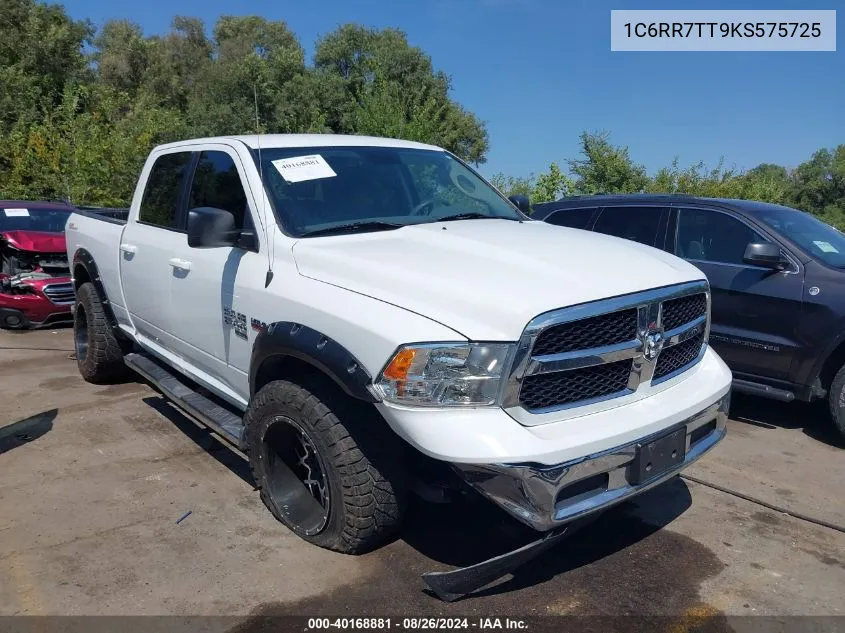 1C6RR7TT9KS575725 2019 Ram 1500 Classic Slt 4X4 6'4 Box