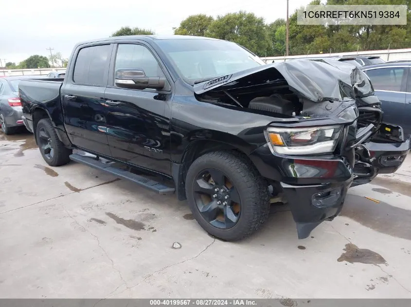 1C6RREFT6KN519384 2019 Ram 1500 Big Horn/Lone Star 4X2 5'7 Box