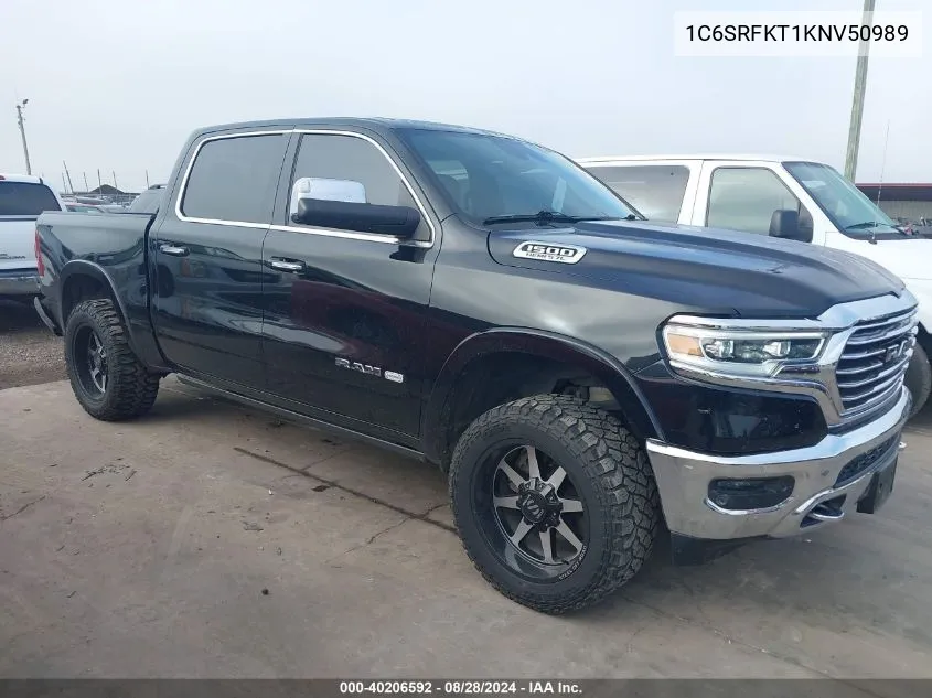 1C6SRFKT1KNV50989 2019 Ram 1500 Longhorn 4X4 5'7 Box