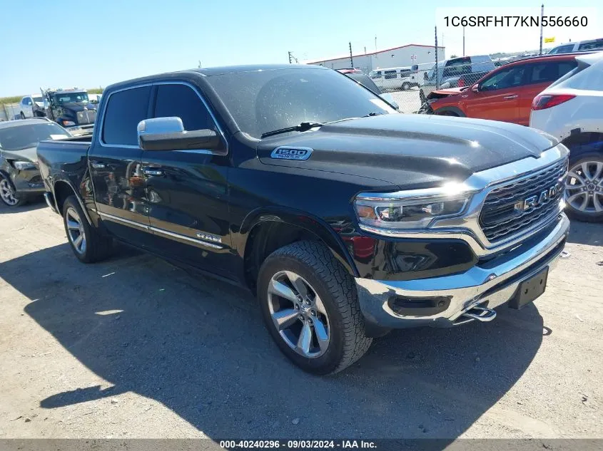 2019 Ram 1500 Limited 4X4 5'7 Box VIN: 1C6SRFHT7KN556660 Lot: 40240296