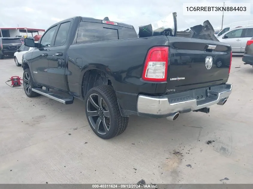 1C6RREBT3KN884403 2019 Ram 1500 Big Horn/Lone Star