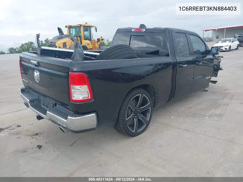 1C6RREBT3KN884403 2019 Ram 1500 Big Horn/Lone Star