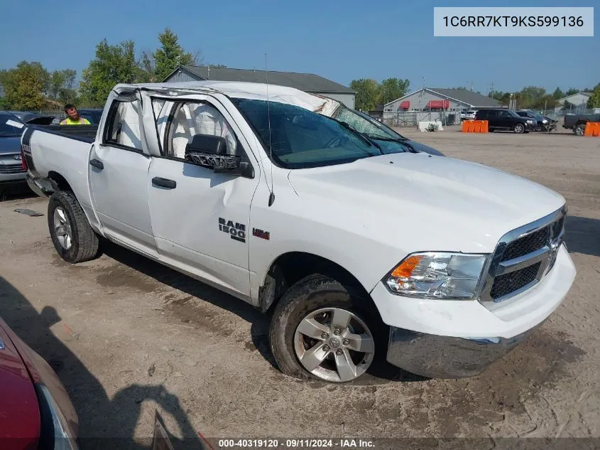 1C6RR7KT9KS599136 2019 Ram 1500 Classic Tradesman