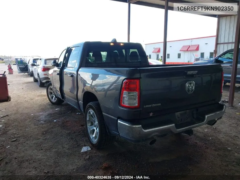 1C6RREFT9KN902350 2019 Ram 1500 Big Horn/Lone Star