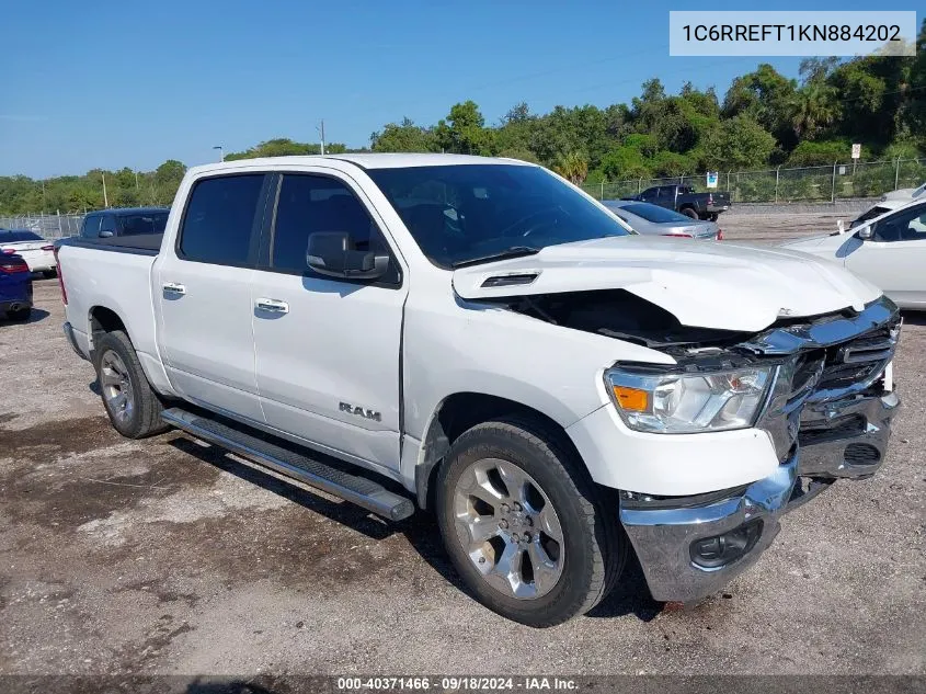 2019 Ram 1500 Big Horn/Lone Star VIN: 1C6RREFT1KN884202 Lot: 40371466