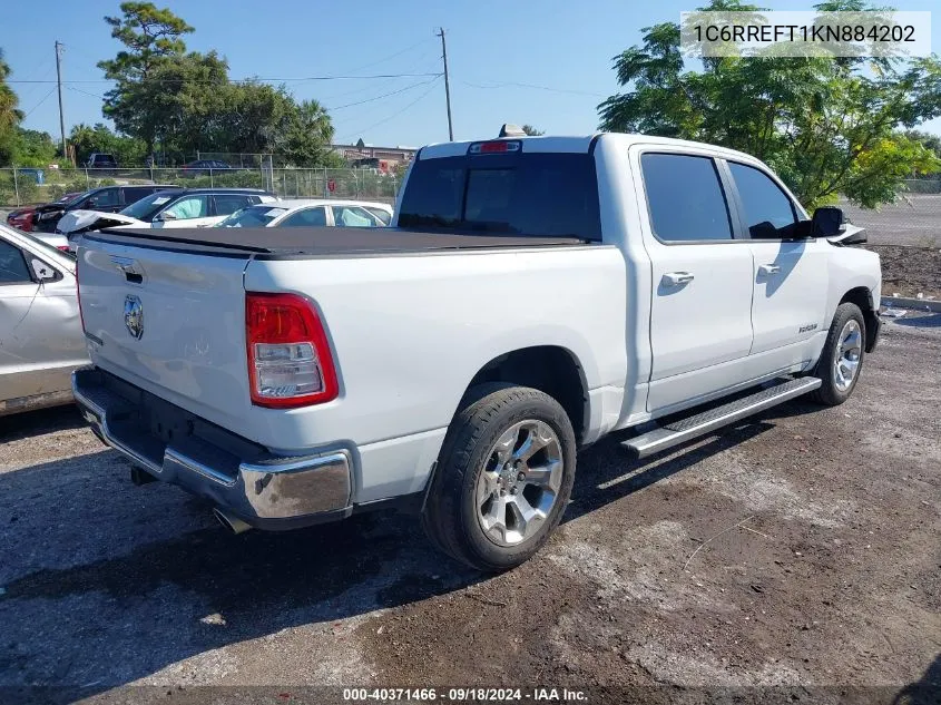 2019 Ram 1500 Big Horn/Lone Star VIN: 1C6RREFT1KN884202 Lot: 40371466