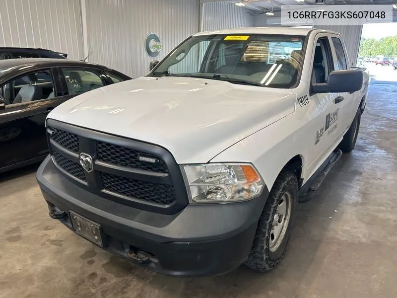 2019 Ram 1500 Classic Tradesman VIN: 1C6RR7FG3KS607048 Lot: 40379424