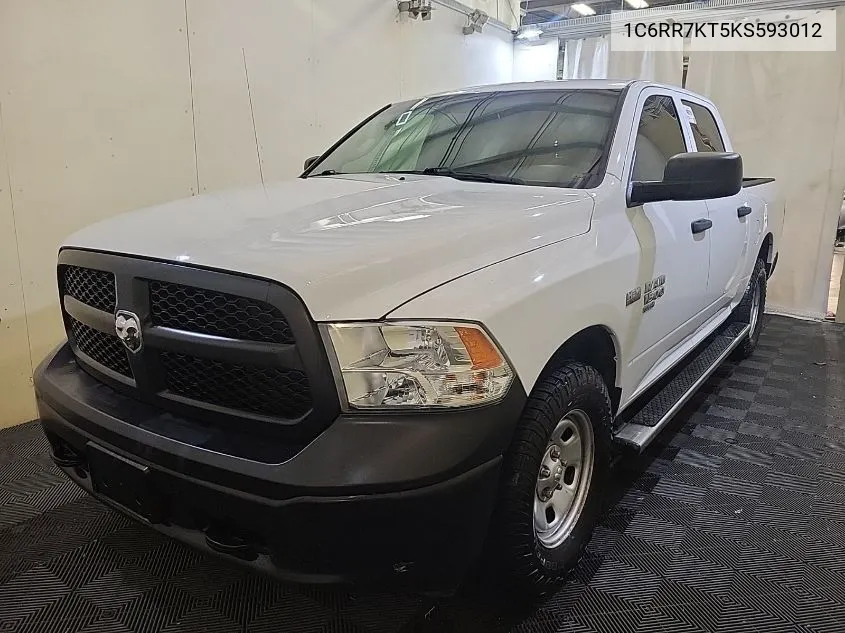 1C6RR7KT5KS593012 2019 Ram 1500 Classic Tradesman