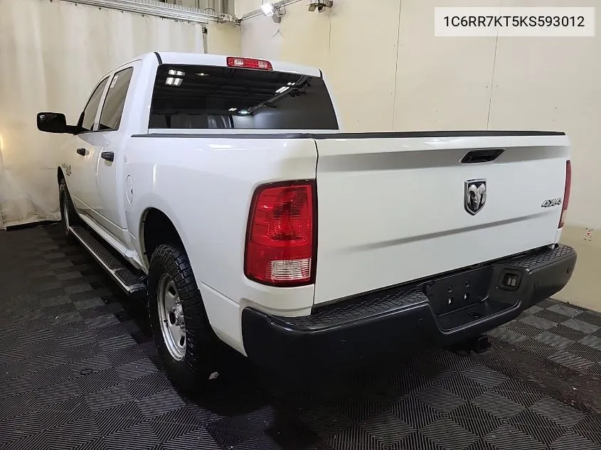 1C6RR7KT5KS593012 2019 Ram 1500 Classic Tradesman