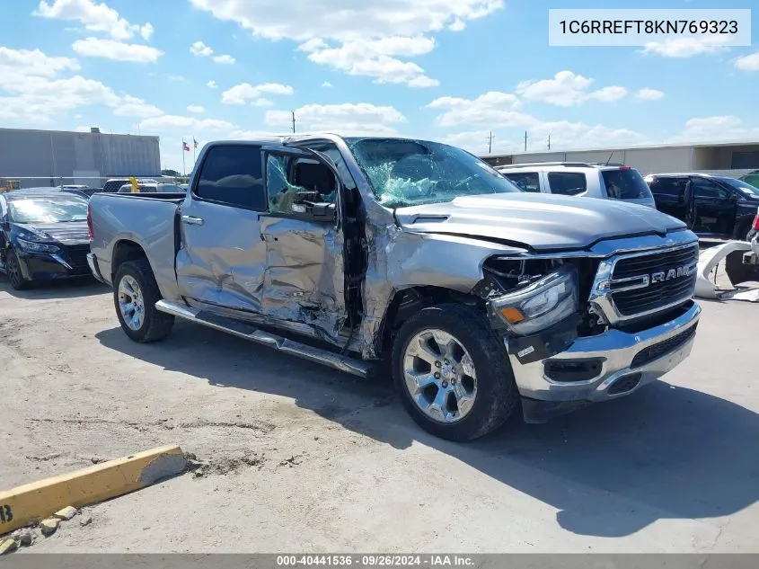 2019 Ram 1500 Big Horn/Lone Star VIN: 1C6RREFT8KN769323 Lot: 40441536