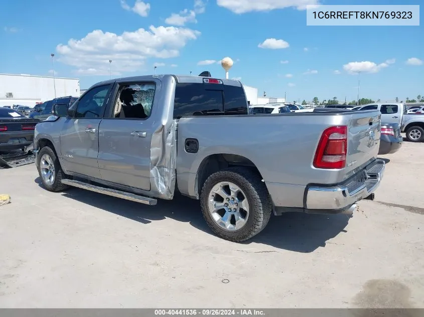 1C6RREFT8KN769323 2019 Ram 1500 Big Horn/Lone Star