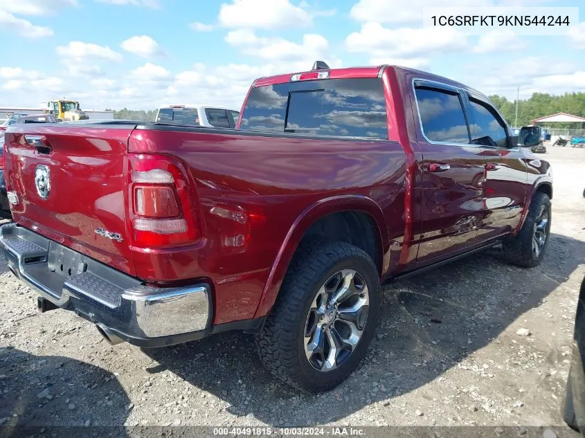 1C6SRFKT9KN544244 2019 Ram 1500 Longhorn 4X4 5'7 Box