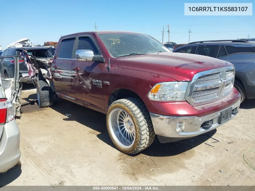 2019 Ram 1500 Classic Lone Star Silver 4X4 5'7 Box VIN: 1C6RR7LT1KS583107 Lot: 40500541