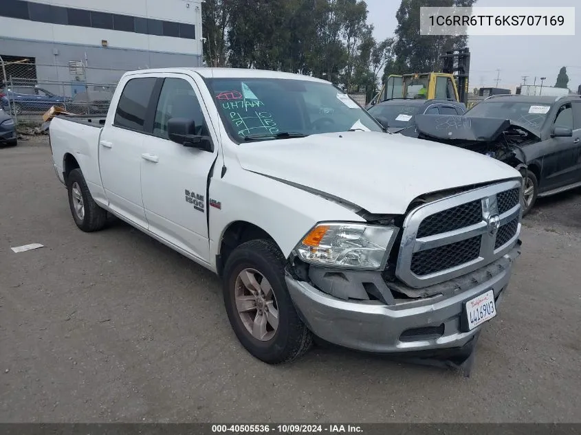 2019 Ram 1500 Classic Slt VIN: 1C6RR6TT6KS707169 Lot: 40505536