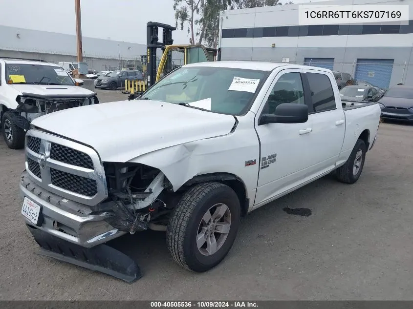 2019 Ram 1500 Classic Slt VIN: 1C6RR6TT6KS707169 Lot: 40505536