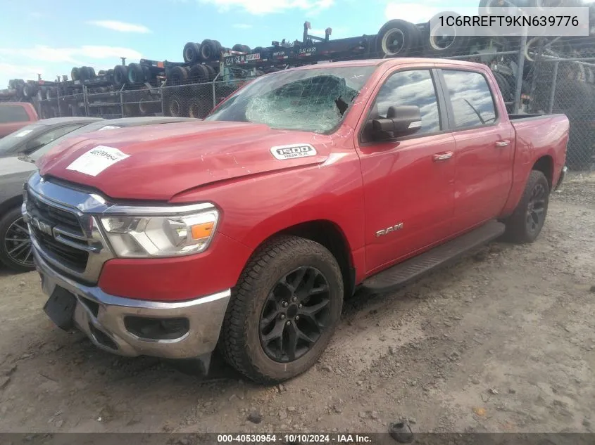 2019 Ram 1500 Big Horn/Lone Star 4X2 5'7 Box VIN: 1C6RREFT9KN639776 Lot: 40530954