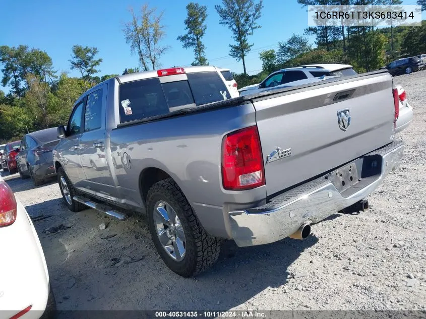 2019 Ram 1500 Classic Big Horn 4X2 6'4 Box VIN: 1C6RR6TT3KS683414 Lot: 40531435