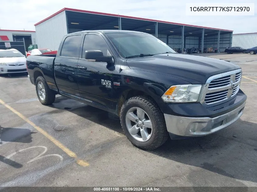 2019 Ram 1500 Classic Slt VIN: 1C6RR7TT7KS712970 Lot: 40551100