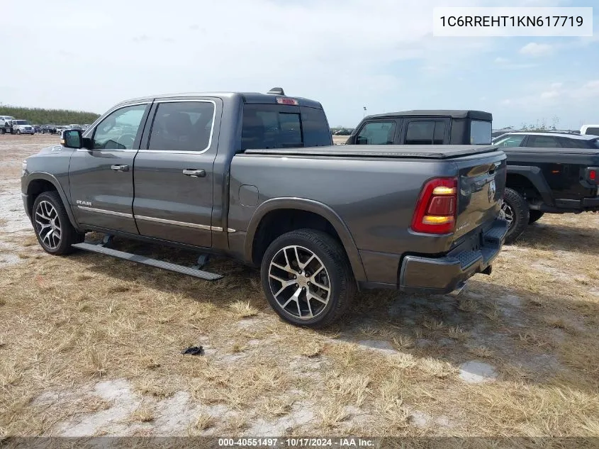 2019 Ram 1500 Limited VIN: 1C6RREHT1KN617719 Lot: 40551497