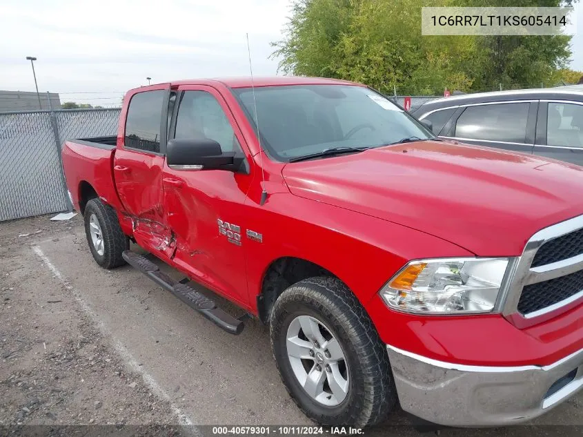 2019 Ram 1500 Classic Slt 4X4 5'7 Box VIN: 1C6RR7LT1KS605414 Lot: 40579301