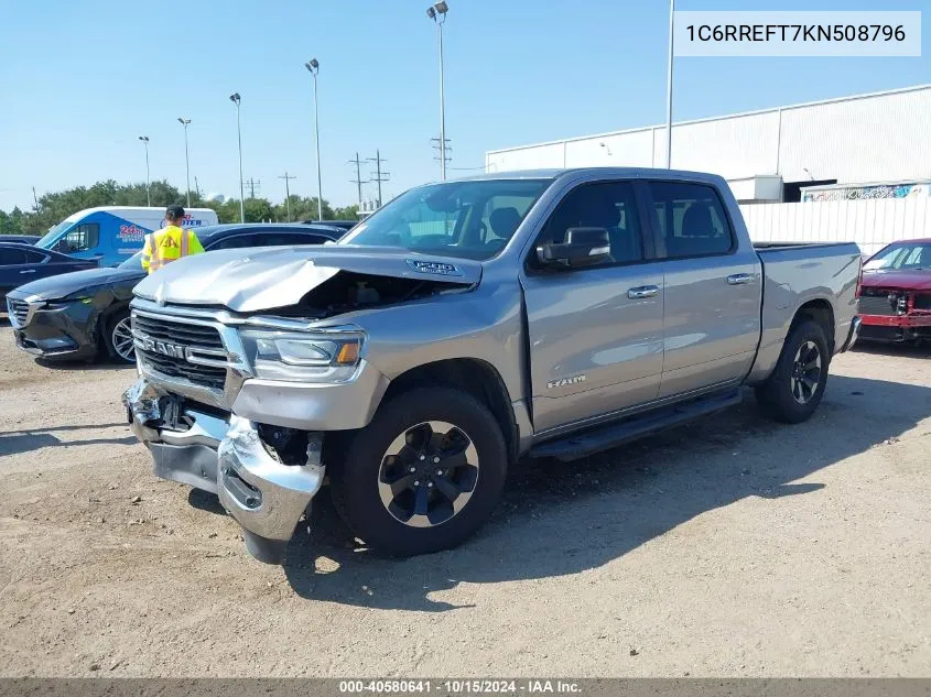 2019 Ram 1500 Big Horn/Lone Star 4X2 5'7 Box VIN: 1C6RREFT7KN508796 Lot: 40580641