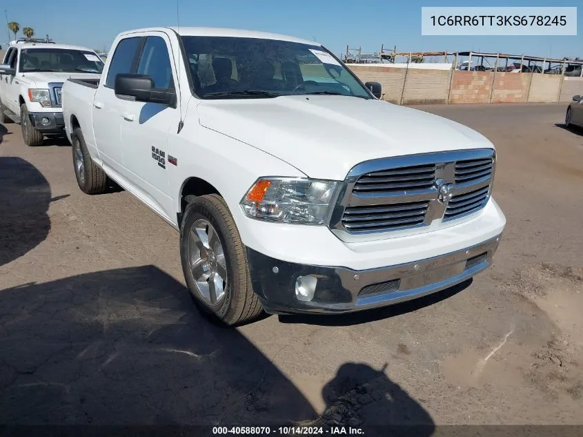 2019 Ram 1500 Classic Big Horn 4X2 6'4 Box VIN: 1C6RR6TT3KS678245 Lot: 40588070