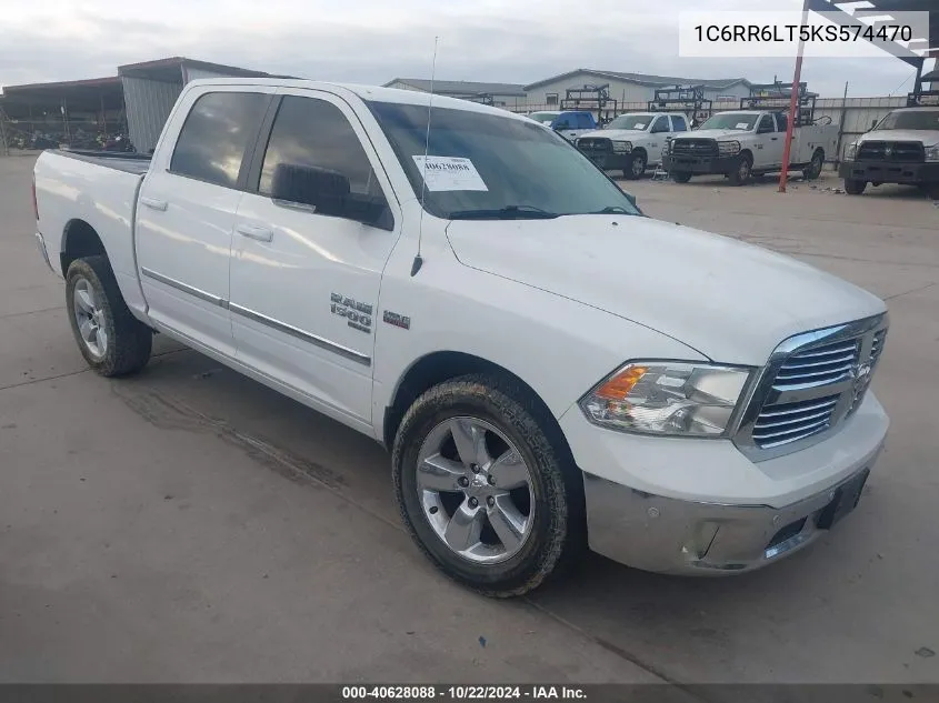 2019 Ram 1500 Classic Lone Star 4X2 5'7 Box VIN: 1C6RR6LT5KS574470 Lot: 40628088