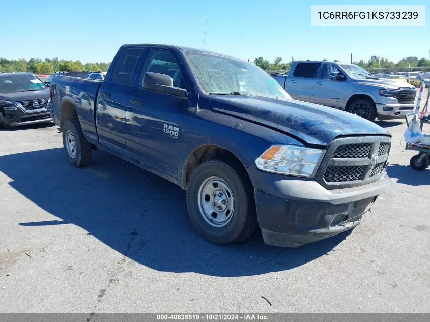 2019 Ram 1500 Classic Tradesman 4X2 6'4 Box VIN: 1C6RR6FG1KS733239 Lot: 40639519