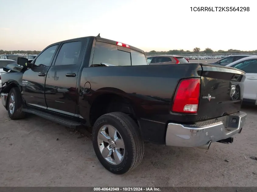 2019 Ram 1500 Classic Lone Star 4X2 5'7 Box VIN: 1C6RR6LT2KS564298 Lot: 40642049