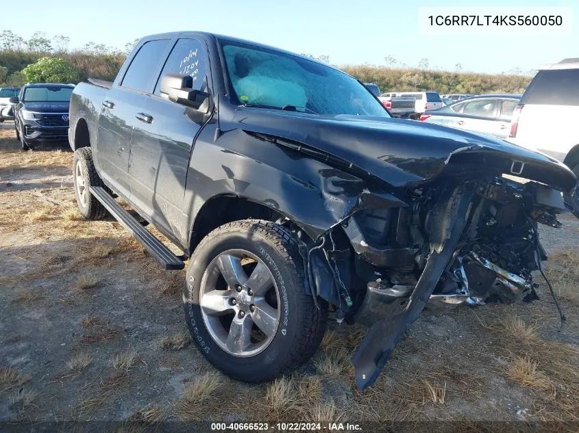 2019 Ram 1500 Classic Big Horn VIN: 1C6RR7LT4KS560050 Lot: 40666523