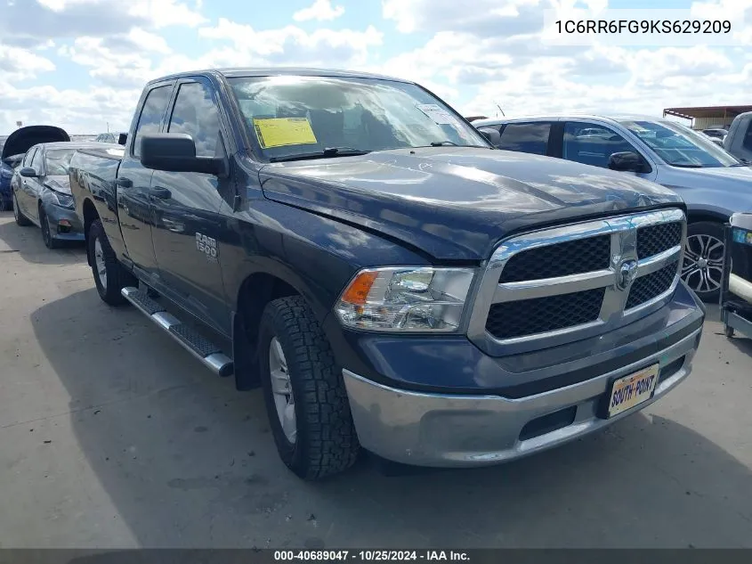 2019 Ram 1500 Classic Tradesman 4X2 6'4 Box VIN: 1C6RR6FG9KS629209 Lot: 40689047