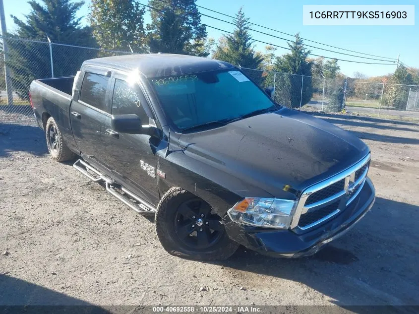 2019 Ram 1500 Classic Slt 4X4 6'4 Box VIN: 1C6RR7TT9KS516903 Lot: 40692558