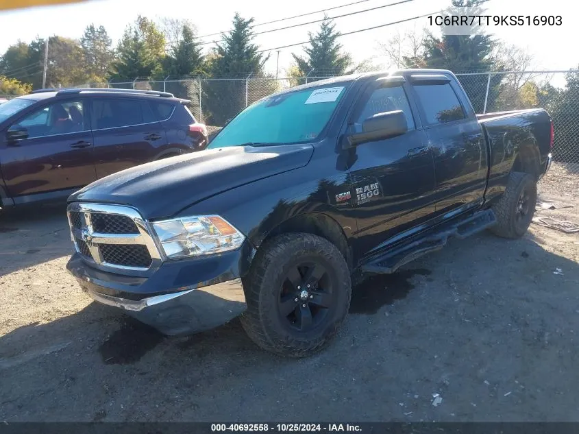 1C6RR7TT9KS516903 2019 Ram 1500 Classic Slt 4X4 6'4 Box