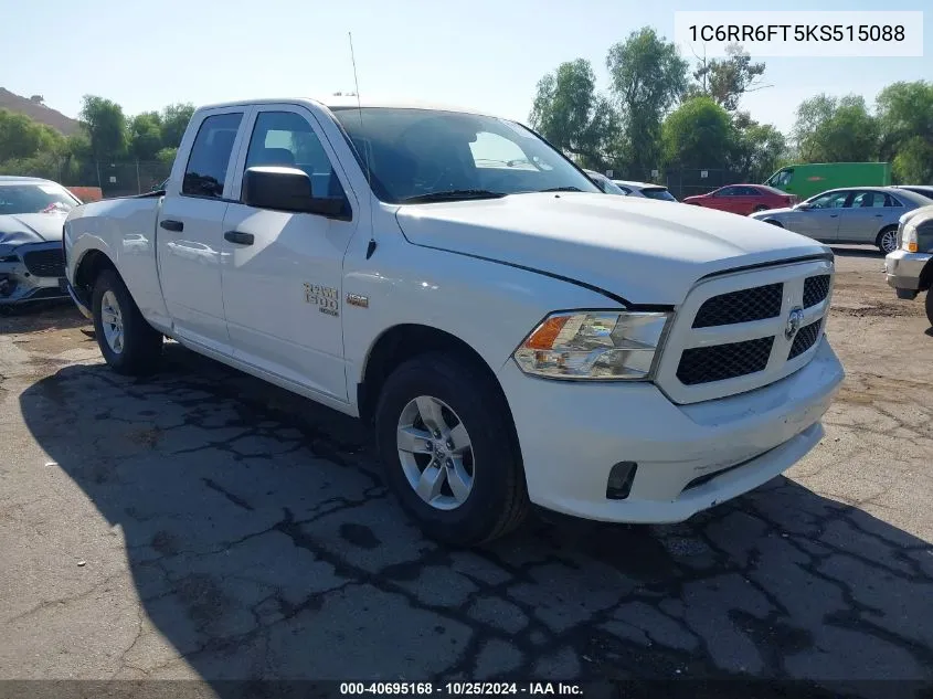 2019 Ram 1500 Classic Express 4X2 6'4 Box VIN: 1C6RR6FT5KS515088 Lot: 40695168