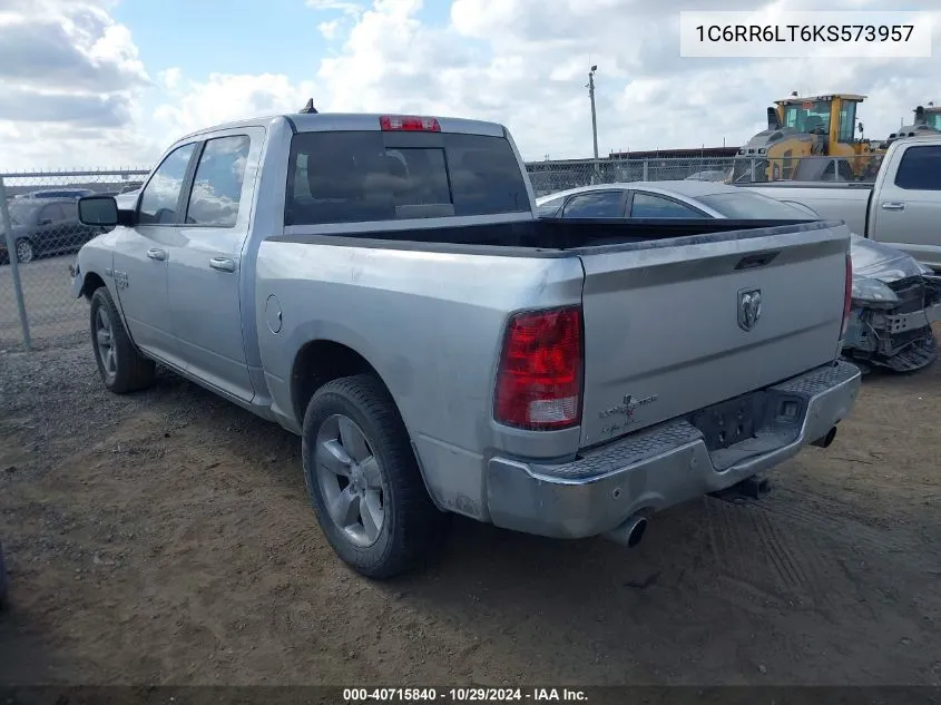 2019 Ram 1500 Classic Lone Star 4X2 5'7 Box VIN: 1C6RR6LT6KS573957 Lot: 40715840