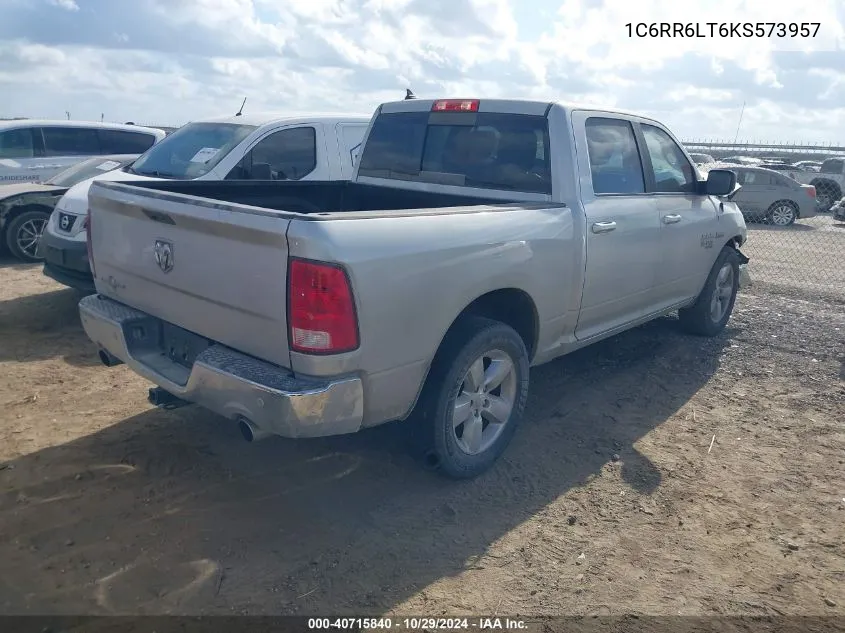 1C6RR6LT6KS573957 2019 Ram 1500 Classic Lone Star 4X2 5'7 Box