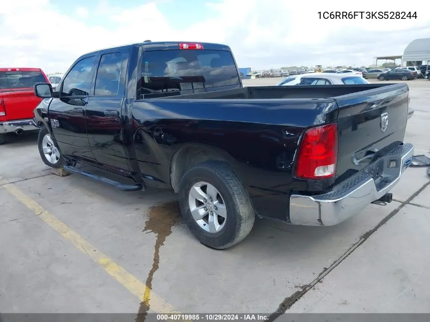 2019 Ram 1500 Classic Tradesman 4X2 6'4 Box VIN: 1C6RR6FT3KS528244 Lot: 40719985