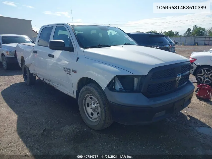 2019 Ram 1500 Classic VIN: 1C6RR6ST4KS610389 Lot: 40784757