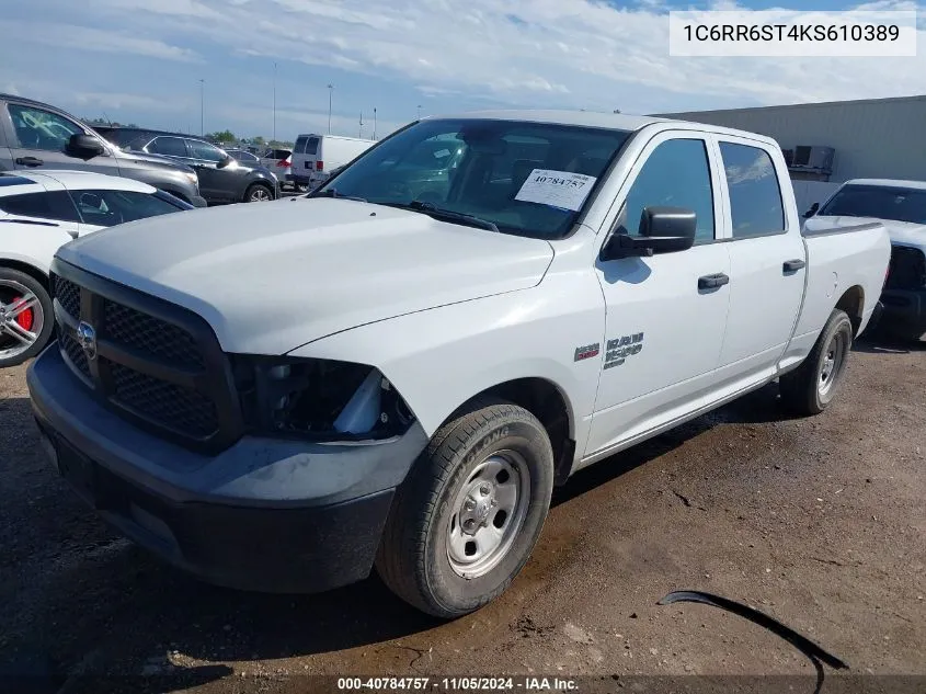 2019 Ram 1500 Classic VIN: 1C6RR6ST4KS610389 Lot: 40784757