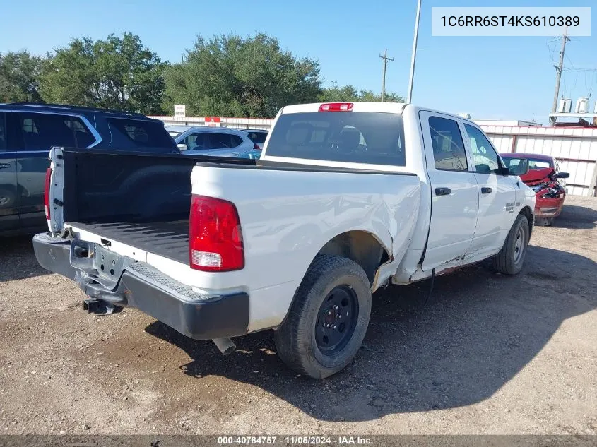 2019 Ram 1500 Classic VIN: 1C6RR6ST4KS610389 Lot: 40784757