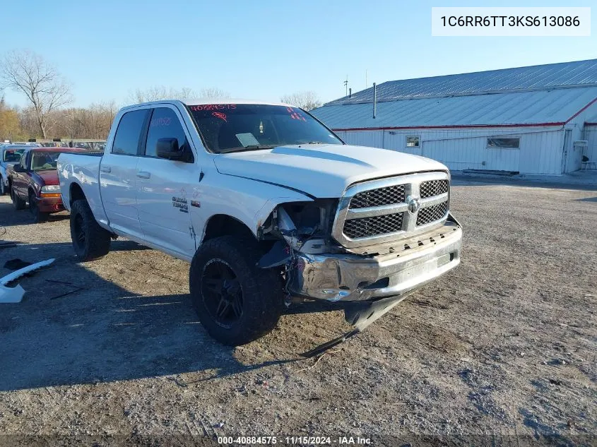 2019 Ram 1500 Classic Slt 4X2 6'4 Box VIN: 1C6RR6TT3KS613086 Lot: 40884575