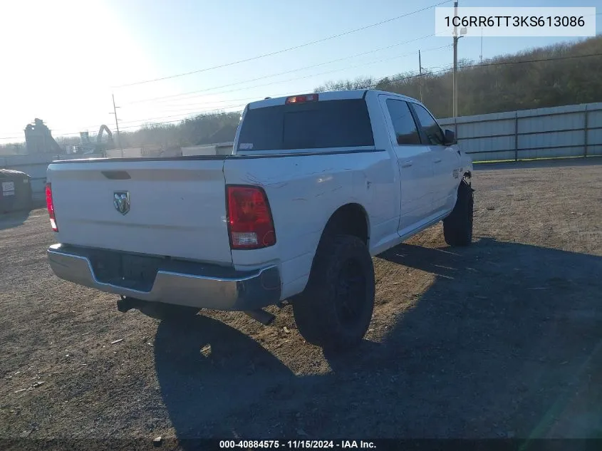 2019 Ram 1500 Classic Slt 4X2 6'4 Box VIN: 1C6RR6TT3KS613086 Lot: 40884575