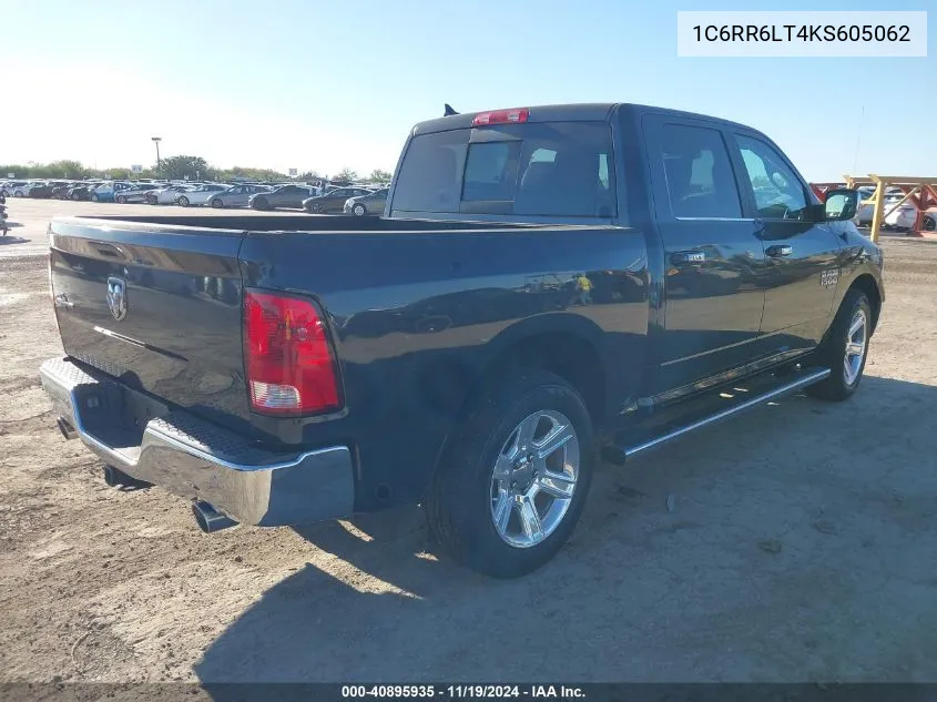 2019 Ram 1500 Classic Lone Star Silver 4X2 5'7 Box VIN: 1C6RR6LT4KS605062 Lot: 40895935